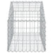Arched Gabion Basket 100x50x40/60 Cm Galvanised Iron Optatx