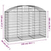 Arched Gabion Basket 150x50x100/120 Cm Galvanised Iron