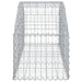 Arched Gabion Basket 150x50x40/60 Cm Galvanised Iron Optapx