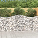 Arched Gabion Basket 200x50x100/120 Cm Galvanised Iron