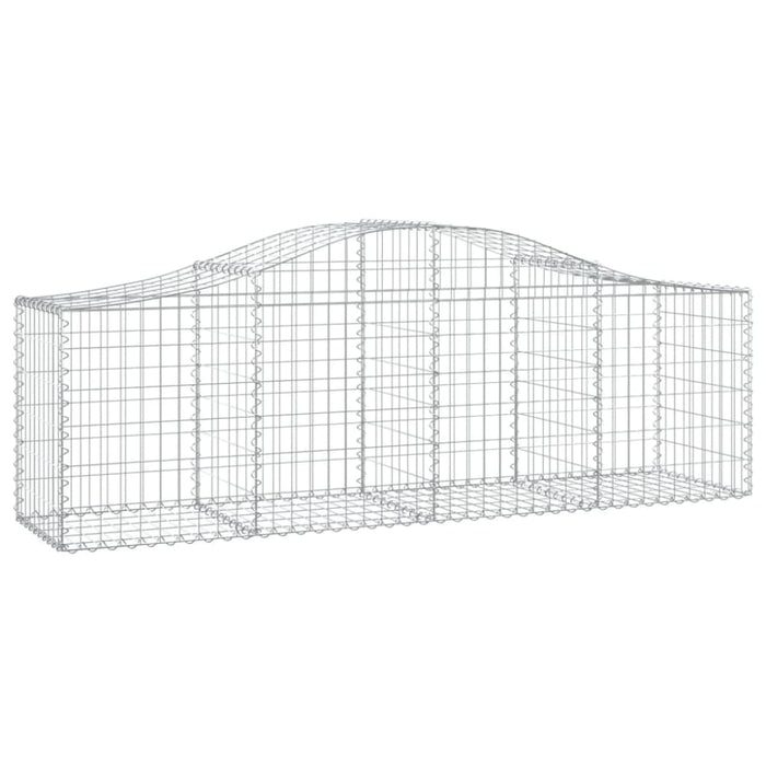 Arched Gabion Basket 200x50x60/80 Cm Galvanised Iron Opttkt