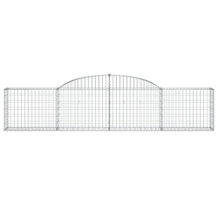 Arched Gabion Basket 300x30x60/80 Cm Galvanised Iron Optpbt