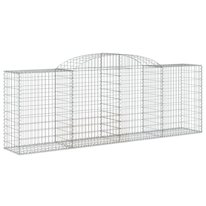 Arched Gabion Basket 300x50x100/120 Cm Galvanised Iron