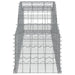 Arched Gabion Basket 300x50x40/60 Cm Galvanised Iron Optpox