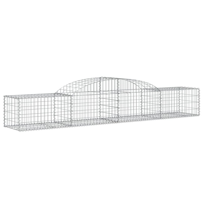 Arched Gabion Basket 300x50x40/60 Cm Galvanised Iron Optpox