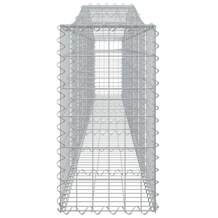 Arched Gabion Basket 400x30x60/80 Cm Galvanised Iron Optabt