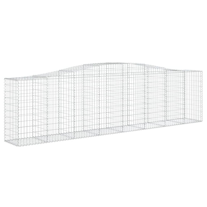 Arched Gabion Basket 400x50x100/120 Cm Galvanised Iron