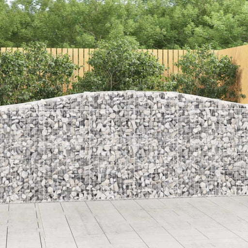 Arched Gabion Basket 400x50x100/120 Cm Galvanised Iron