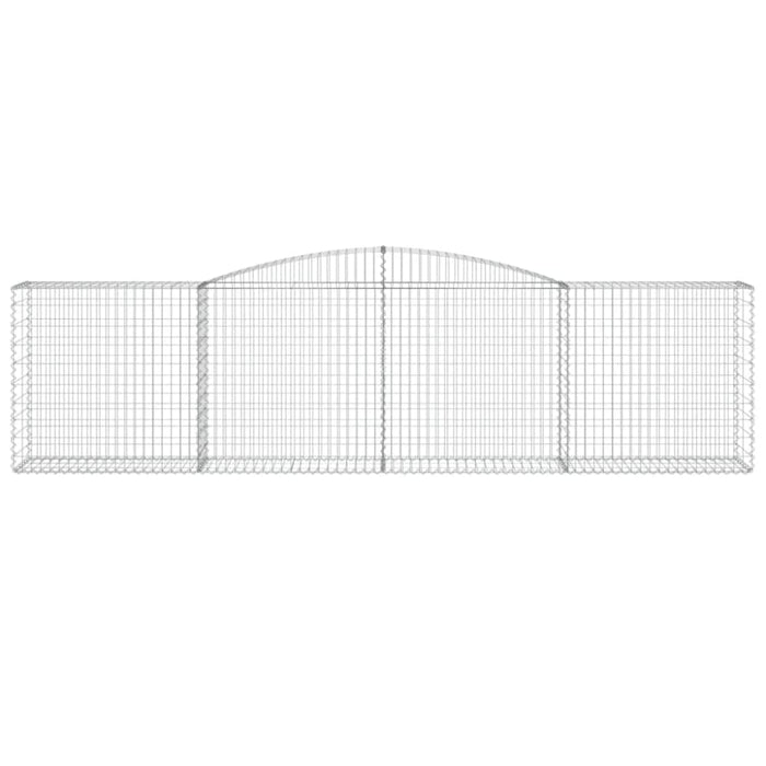 Arched Gabion Basket 400x50x100/120 Cm Galvanised Iron