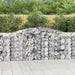 Arched Gabion Basket 400x50x100/120 Cm Galvanised Iron