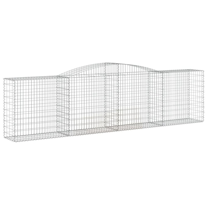Arched Gabion Basket 400x50x100/120 Cm Galvanised Iron