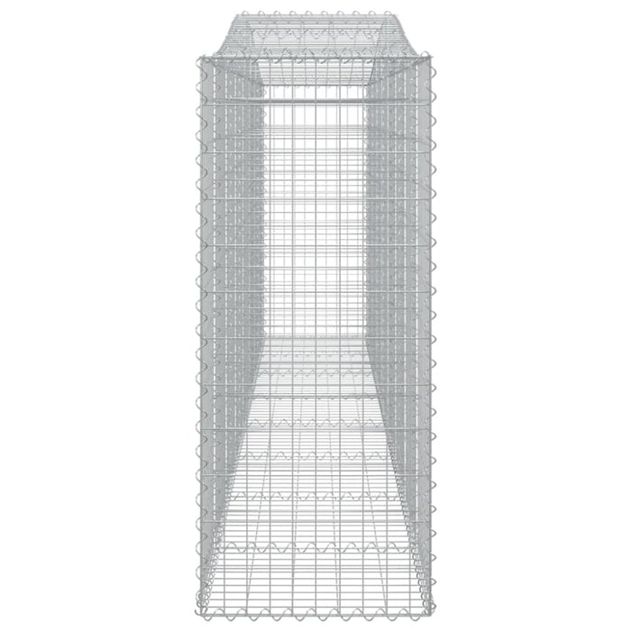 Arched Gabion Basket 400x50x120/140 Cm Galvanised Iron