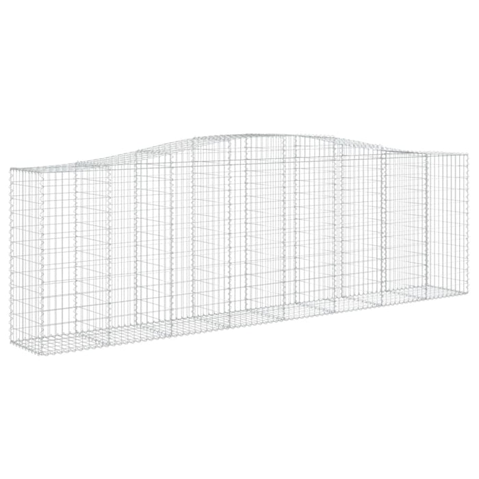 Arched Gabion Basket 400x50x120/140 Cm Galvanised Iron