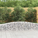 Arched Gabion Basket 400x50x40/60 Cm Galvanised Iron Optaox