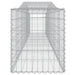 Arched Gabion Basket 400x50x60/80 Cm Galvanised Iron Optaot