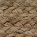 Area Rug Braided Jute 90 Cm Round