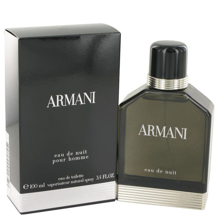 Armani Eau De Nuit Edt Spray by Giorgio for Men - 100 Ml