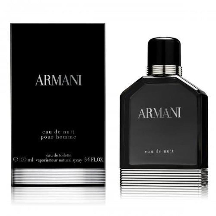 Armani Eau De Nuit Edt Spray by Giorgio for Men - 100 Ml