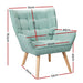Armchair Lounge Chair Accent Chairs Sofa Linen Fabric