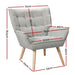 Armchair Lounge Chair Accent Chairs Sofa Linen Fabric
