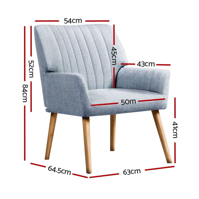 Nz Local Stock - armchair Lounge Chair Armchairs Accent