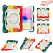 Armor Contrast Colour Silicone Pc Tablet Case For Ipad 10th