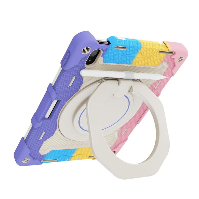 Armor Contrast Colour Silicone Pc Tablet Case For Ipad 10th