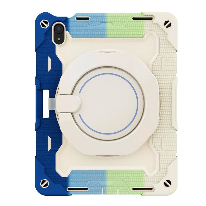 Armor Contrast Colour Silicone Pc Tablet Case For Ipad 10th