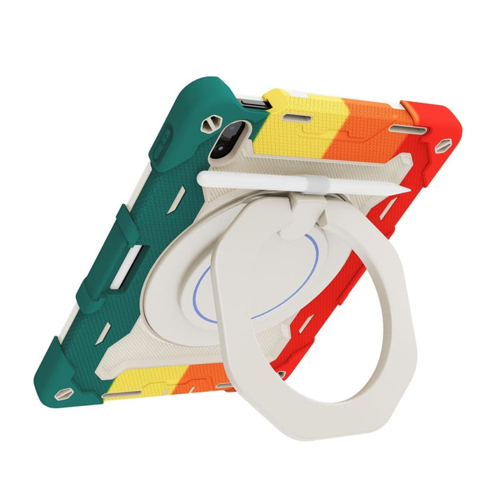 Armor Contrast Colour Silicone Pc Tablet Case For Ipad 10th