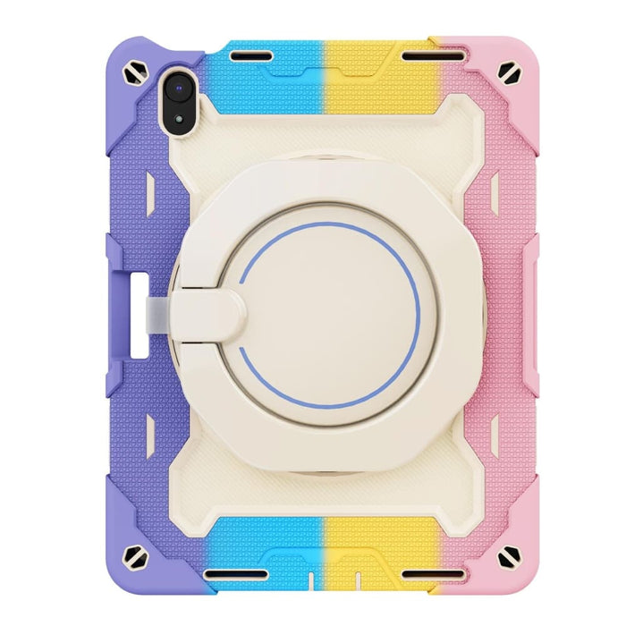 Armor Contrast Colour Silicone Pc Tablet Case For Ipad 10th