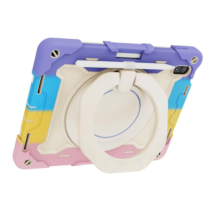 Armor Contrast Colour Silicone Pc Tablet Case For Ipad 10th