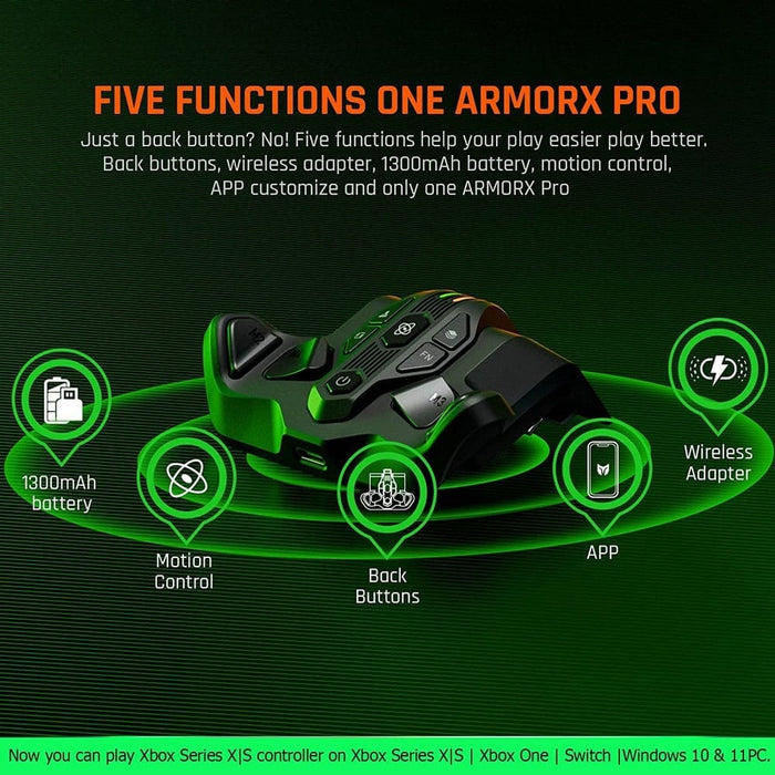 Armor - x Pro Wireless Back Button Attachment Adaptor