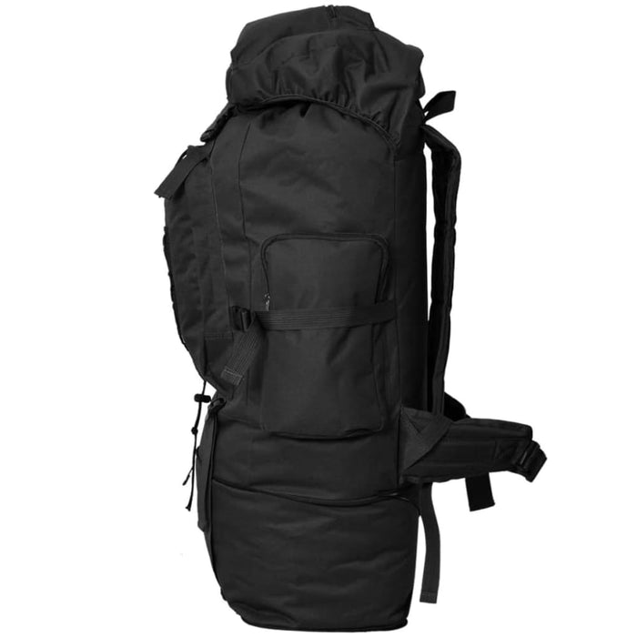 Army - style Backpack Xxl 100 l Black Kobki