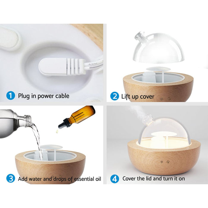 Aroma Diffuser Aromatherapy Humidifier Purifier Essential