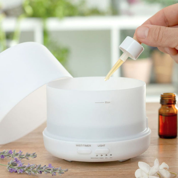 Aroma Diffuser Humidifier With Multicolour Led Steloured