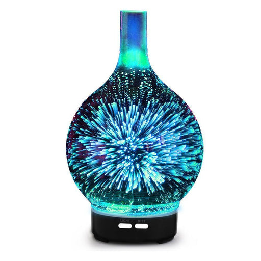 Aroma Diffuser 3d Led Light Oil Firework Air Humidifier