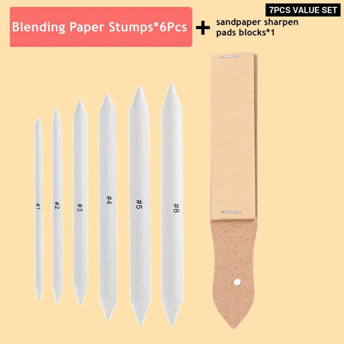 Art Blending Tools Set for Charcoal Sketching