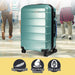 Artemis 24in Hard Shell Suitcase Abs + pc Electric Teal