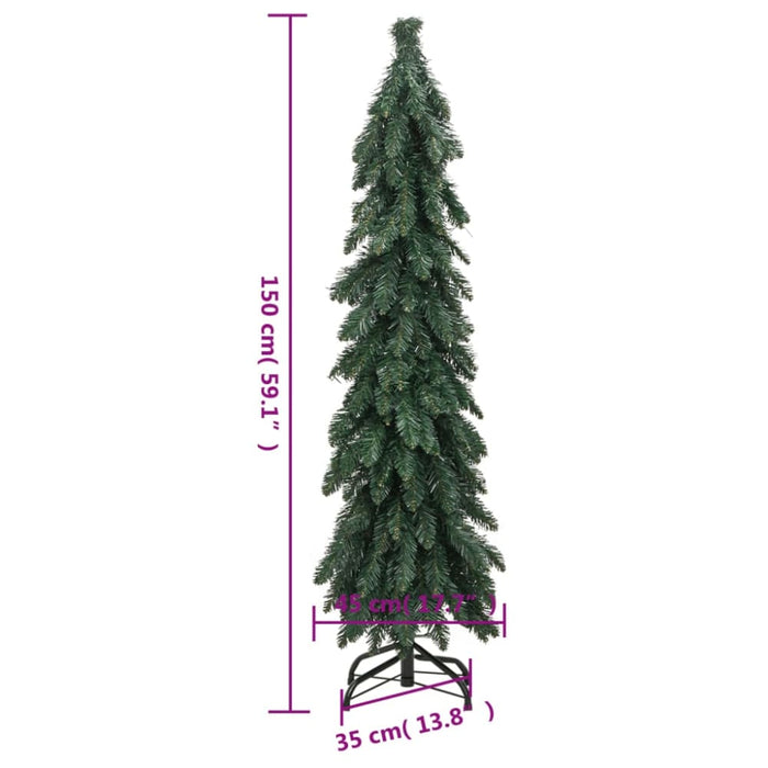 Artificial Christmas Tree with 80 Leds 150 Cm Tpilko