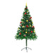 Artificial Christmas Tree with Baubles and Leds Green 180