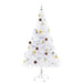 Artificial Christmas Tree with Baubles and Leds White 150