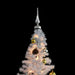 Artificial Christmas Tree with Baubles and Leds White 150