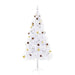 Artificial Christmas Tree with Baubles and Leds White 180