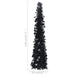 Pop-up Artificial Christmas Tree Black 120 Cm Pet Txbknp
