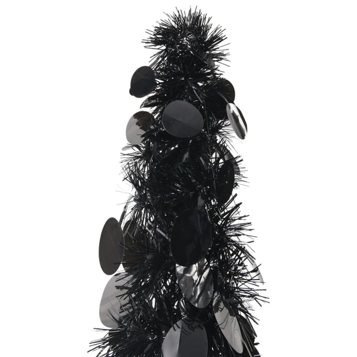 Pop-up Artificial Christmas Tree Black 120 Cm Pet Txbknp