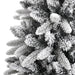Artificial Christmas Tree with Flocked Snow 180 Cm Pvc&pe