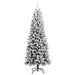 Artificial Christmas Tree with Flocked Snow 180 Cm Pvc&pe
