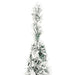 Artificial Christmas Tree Pop - up Flocked Snow 50 Leds 120