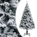Artificial Christmas Tree with Flocked Snow Green 120 Cm