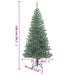 Artificial Christmas Tree with Flocked Snow Green 150 Cm